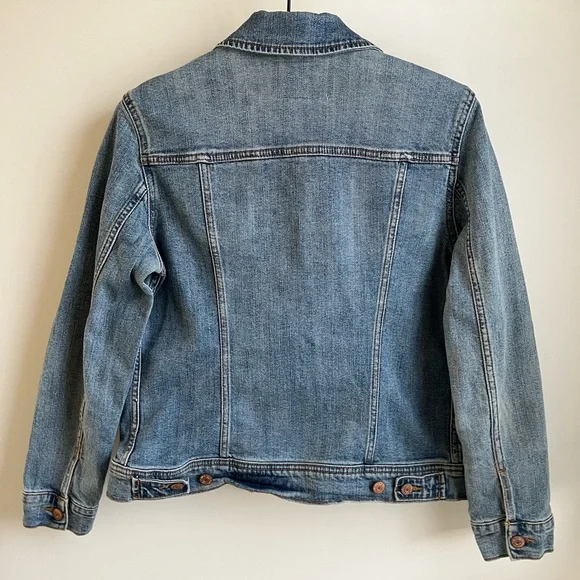Old Navy Classic Blue Denim Jacket - Picture 2 of 4
